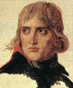 Jacques-Louis  David Bonaparte Unfinished oil painting artist